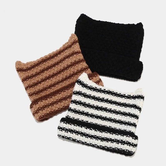 Knitted Beanie Hats